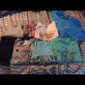 Girls bundle 7/8 Long sleeves/etc
